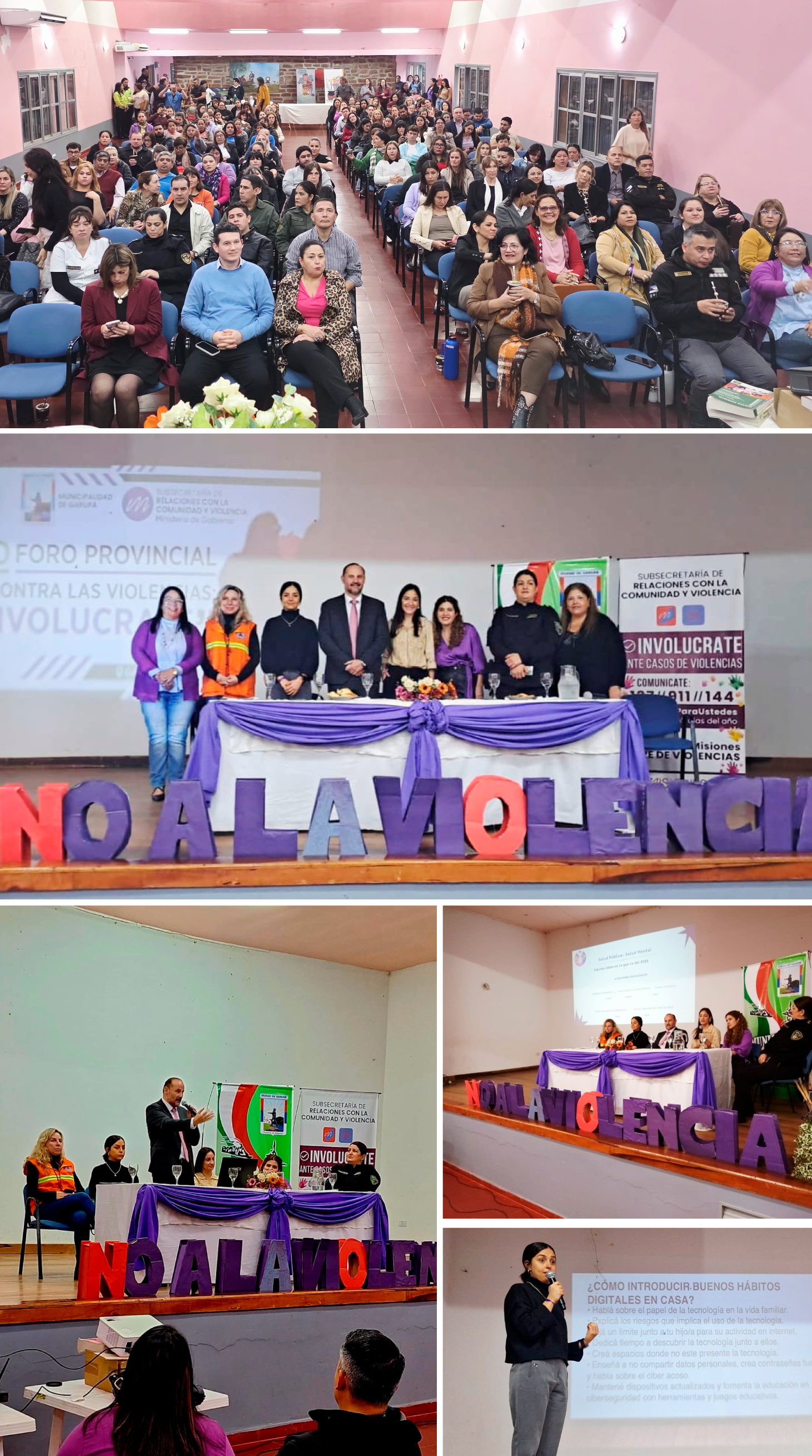 Sexto Foro Provincial Contra las Violencias: “Involucrate”