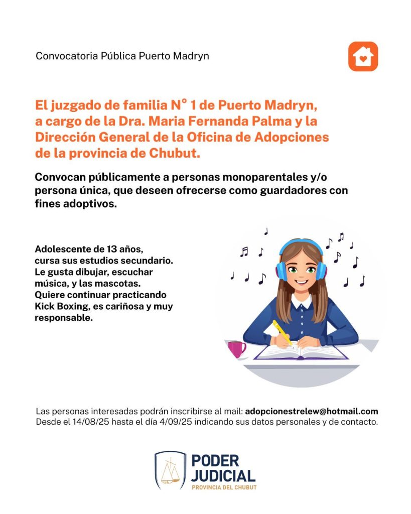 Convocatoria pública Puerto Madryn