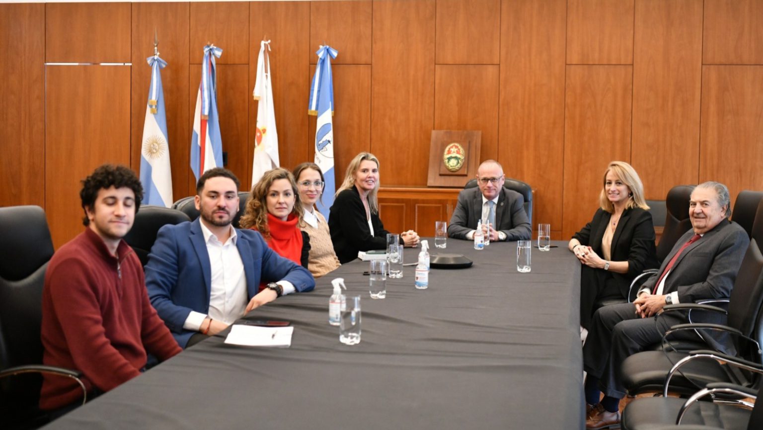 El encuentro fue realizado en el Salón de Acuerdos del STJ