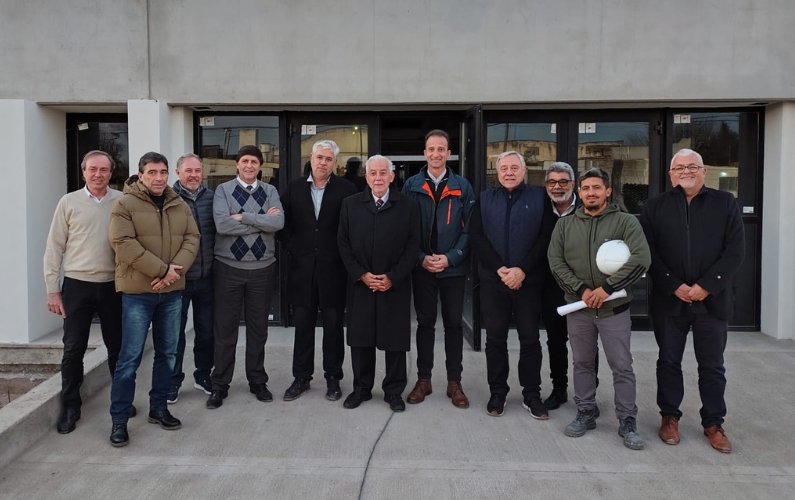 El presidente del TSJ, Luis Angulo, visitó las obras