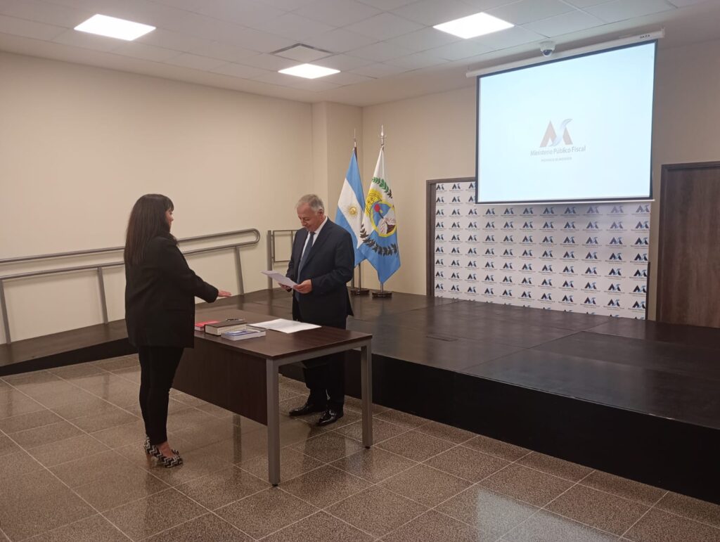 Jura en el salón de actos Dr. Gonzalo Nazar