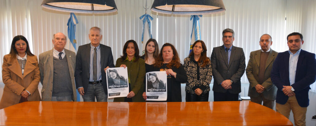 Miembros de la Suprema Corte de Justicia recibieron a Mónica Cid