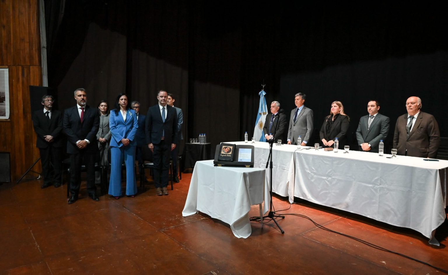 El acto se realizó en el Centro Cultural “José Hernández” de Rawson