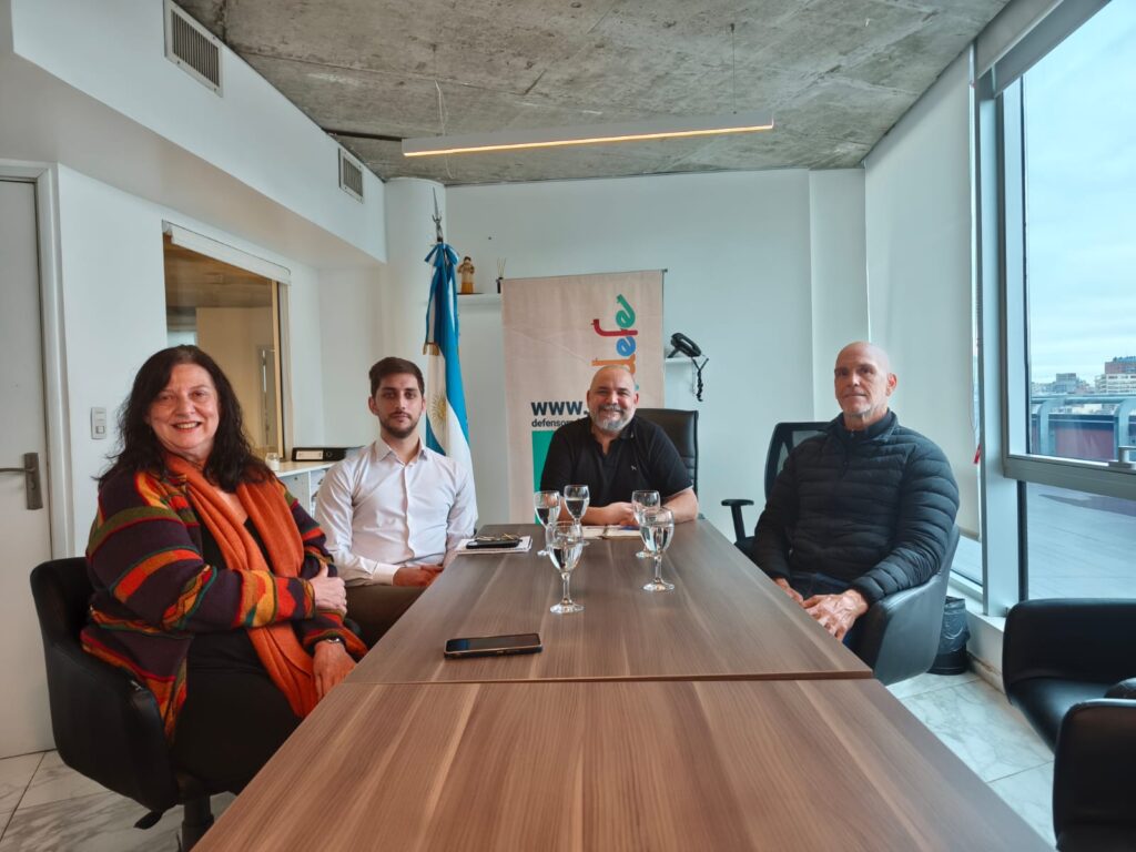 Ekel Meyer mantuvo una reunión en la Ciudad de Buenos Aires