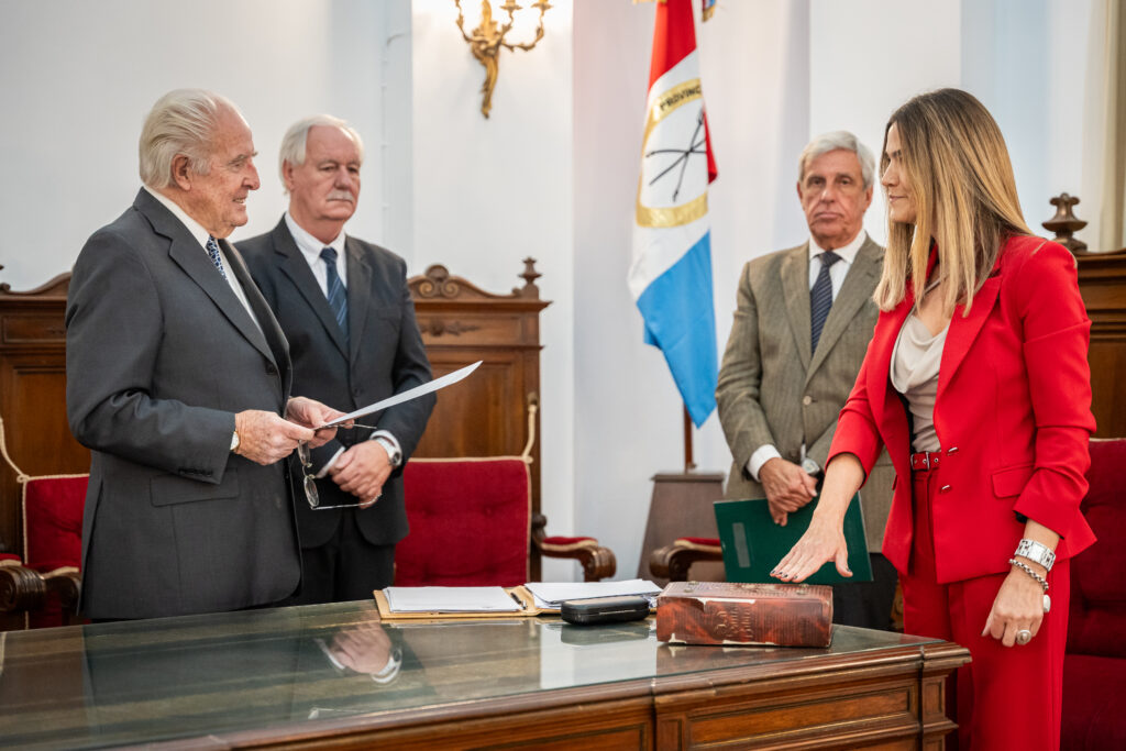 La ceremonia fue presidida por el ministro Decano Eduardo Spuler