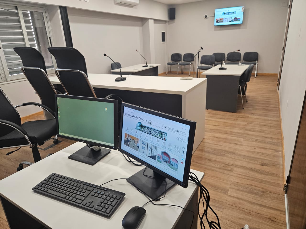 Nueva sala de audiencias