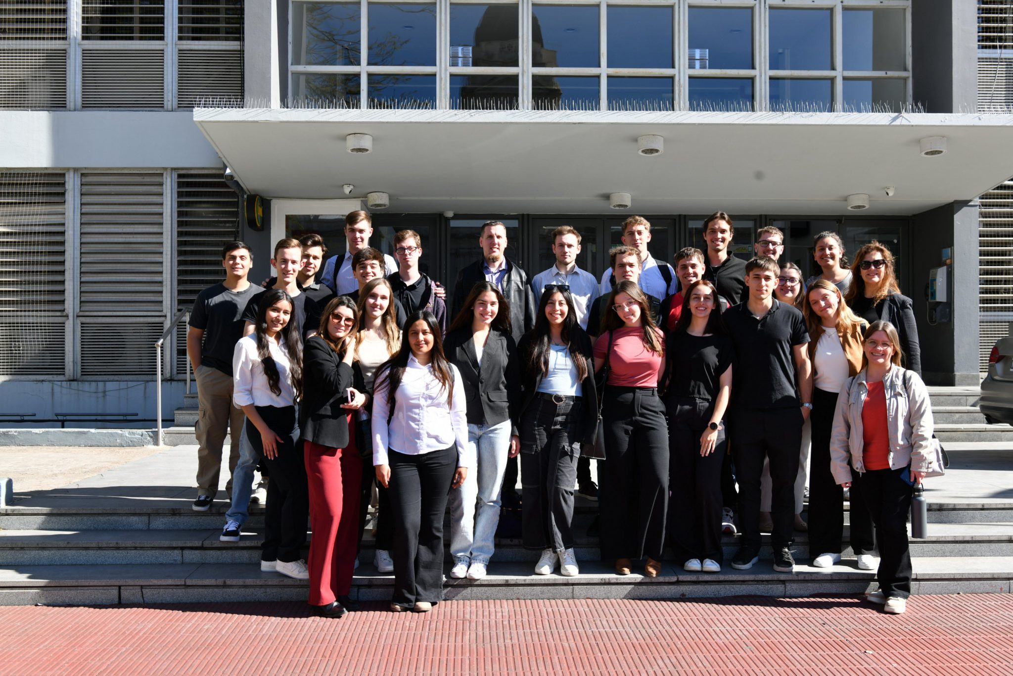 Estudiantes universitarios visitaron Tribunales