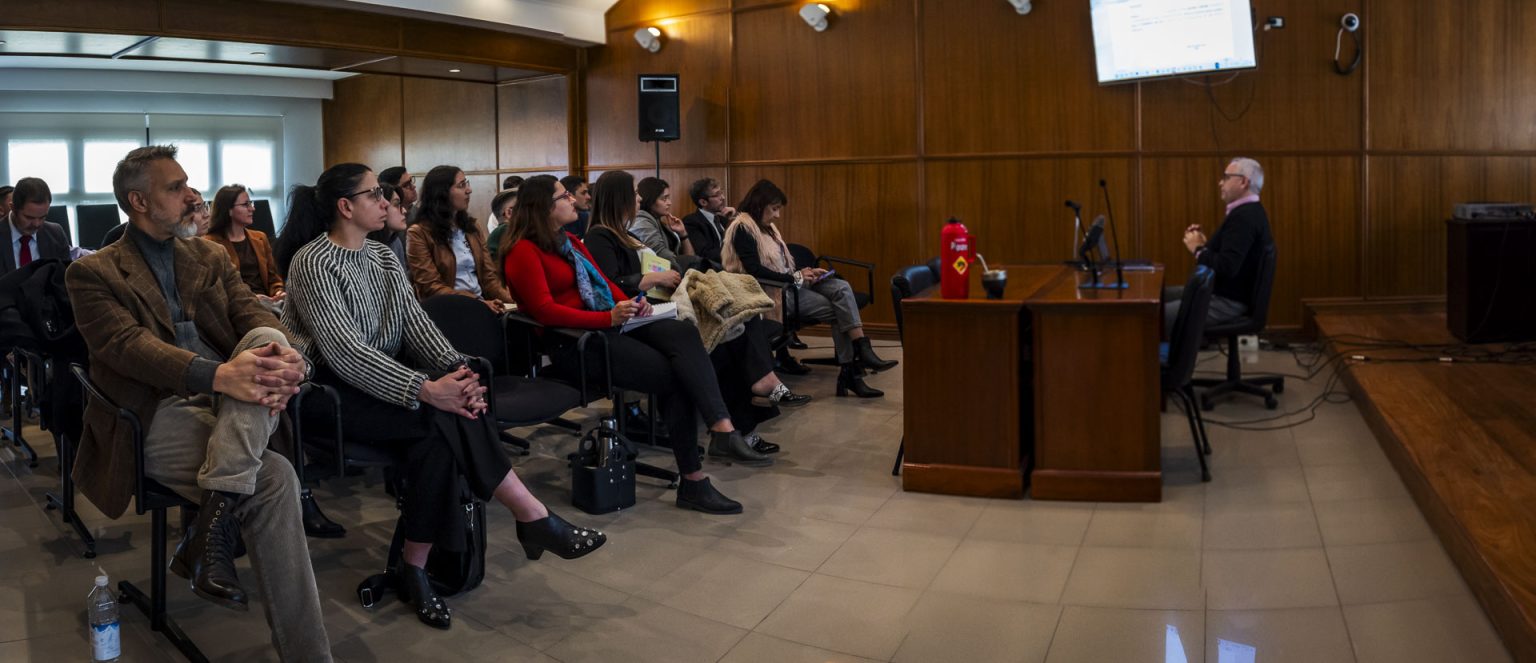 Se realizó en la Sala de Audiencias “Dr. Pedro Cristóbal Poppe”