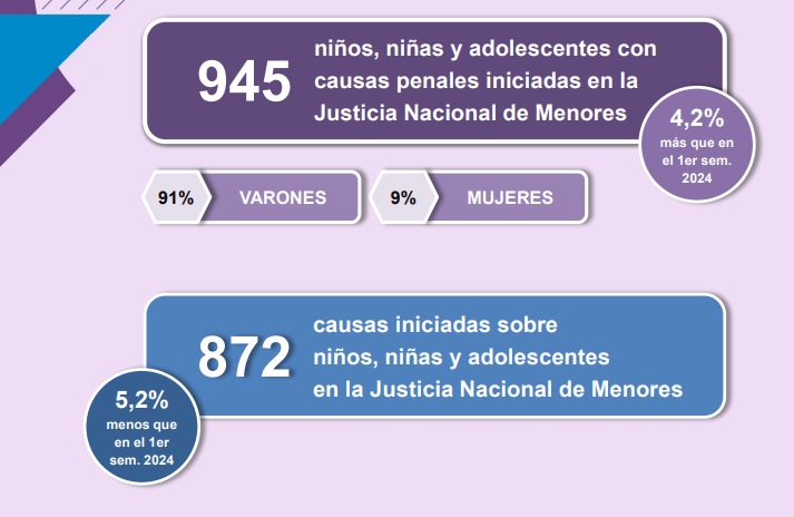  Informe estadístico del primer semestre de 2025