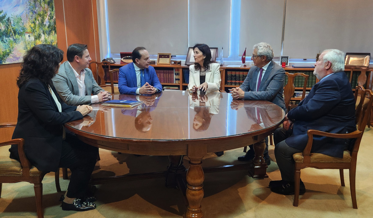 La Corte de Justicia se reunió con Ricardo Morales