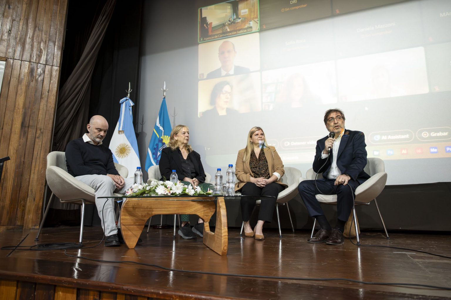 El acto fue realizado en el Centro Cultural “José Hernández” de Rawson