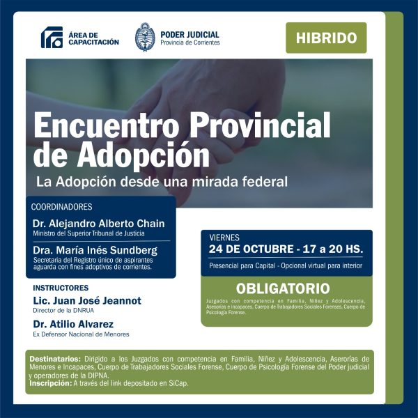 Encuentro provincial de adopción