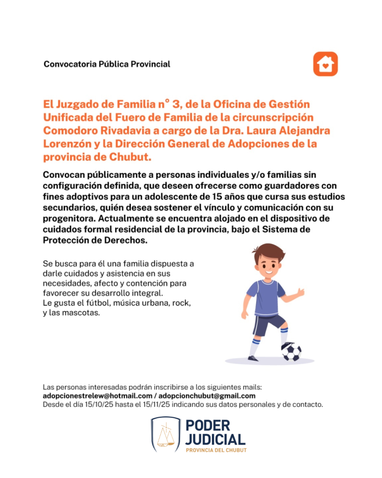 Convocatoria Pública Provincial