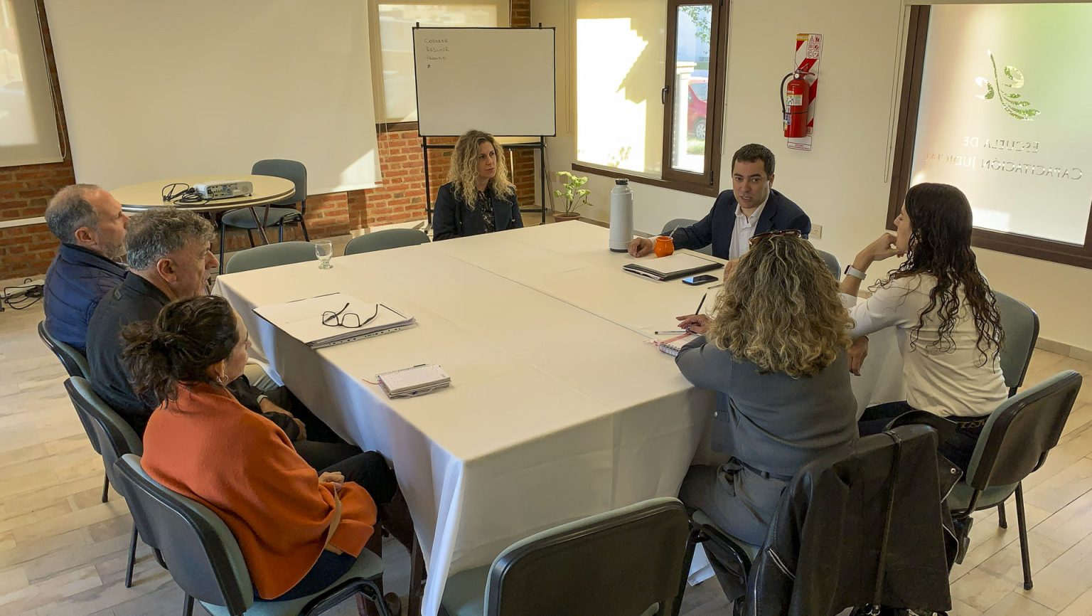 Se realizó en la sede de la ECJ en Trelew 