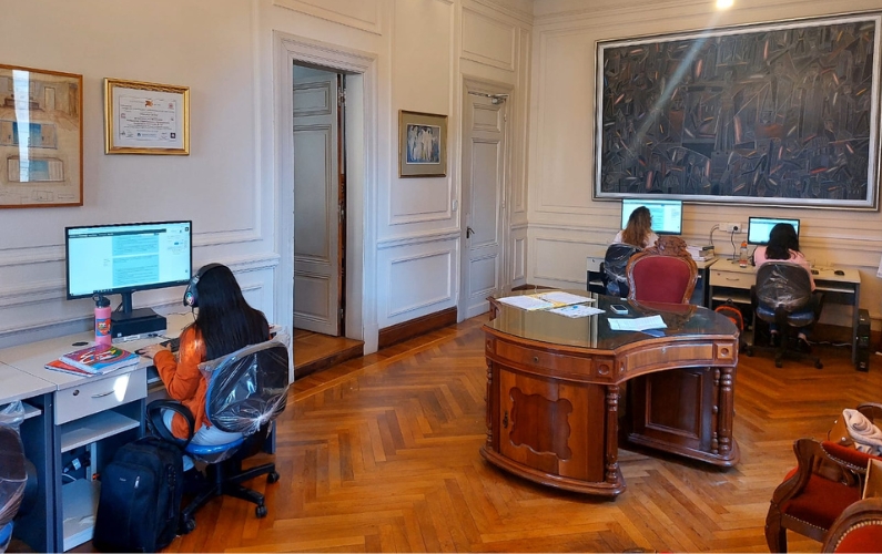 616 aspirantes participaron del examen teórico-práctico general