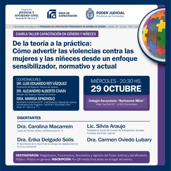 Será el 29 de octubre