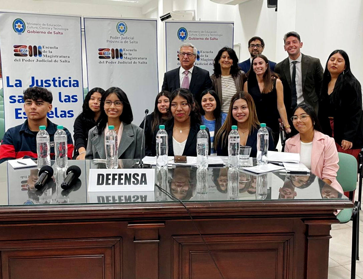 Salta estuvo representada por el Colegio Santa María del Rosario Nº 8121