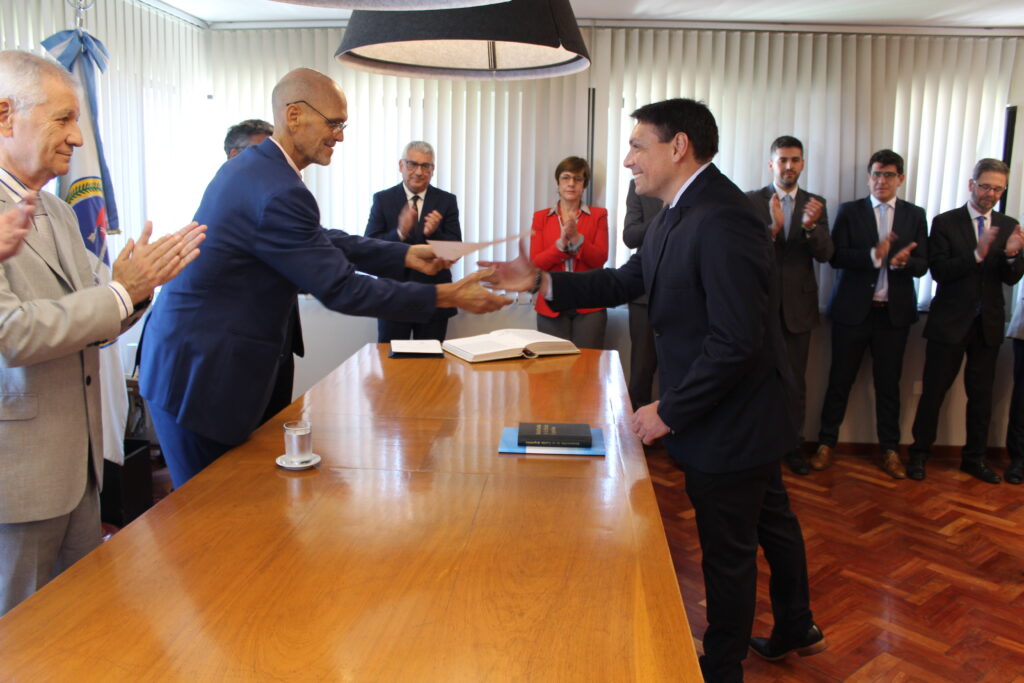 José Alberto García asumió como Juez Unipersonal del Trabajo