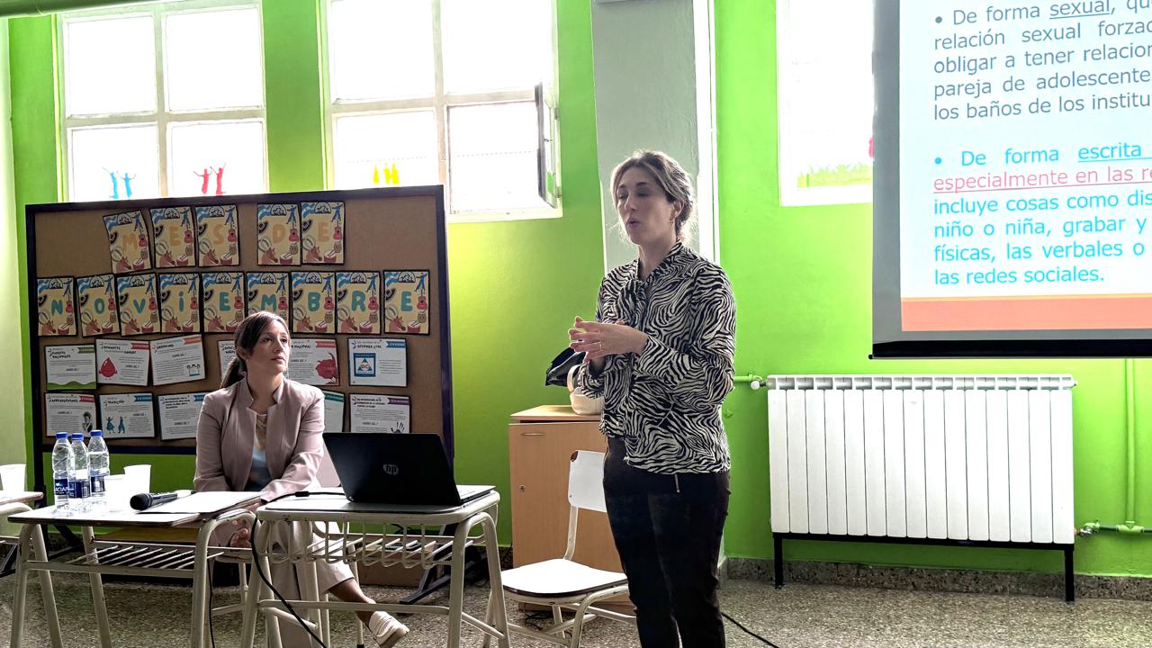 Charla en el Colegio Don Bosco