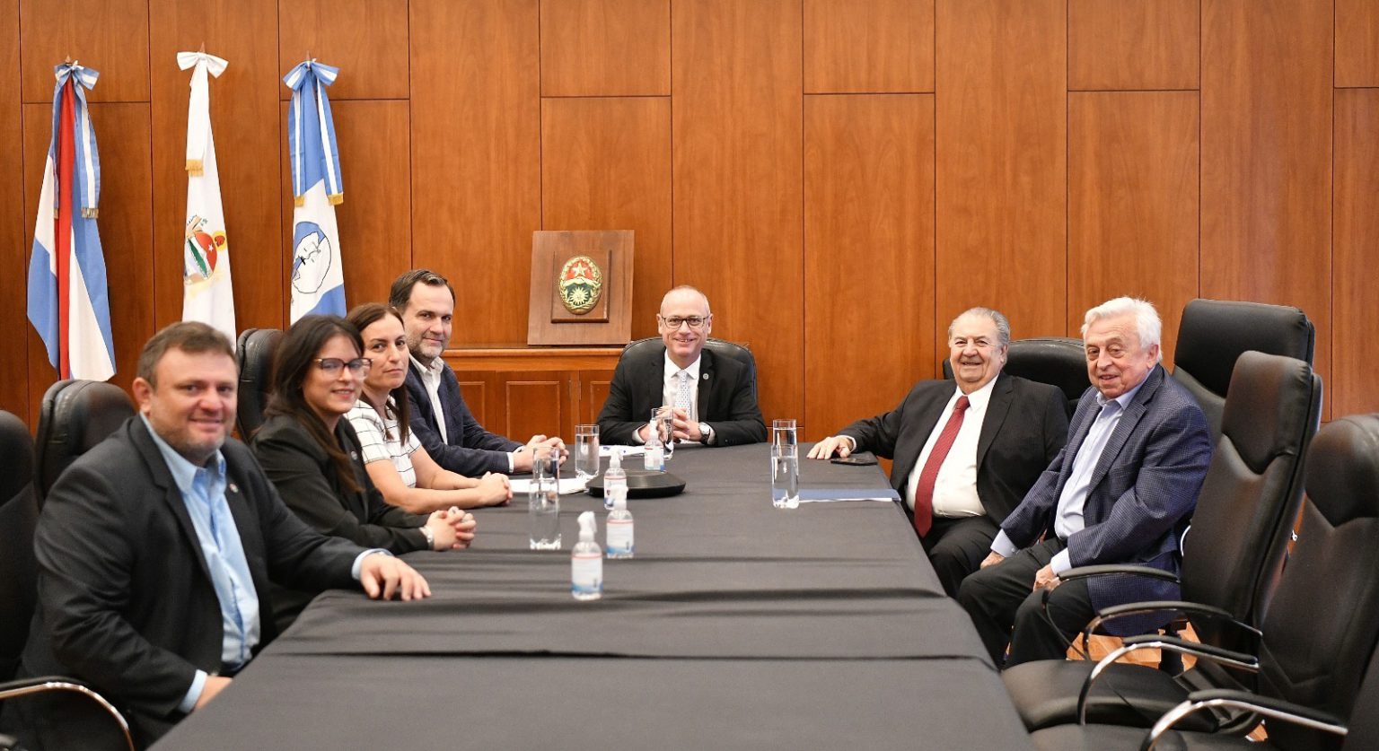 El encuentro fue realizado en el Salón de Acuerdos del STJ