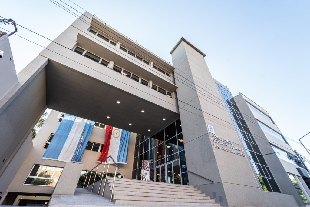 El nuevo edificio de la sede judicial de los Tribunales de San Lorenzo