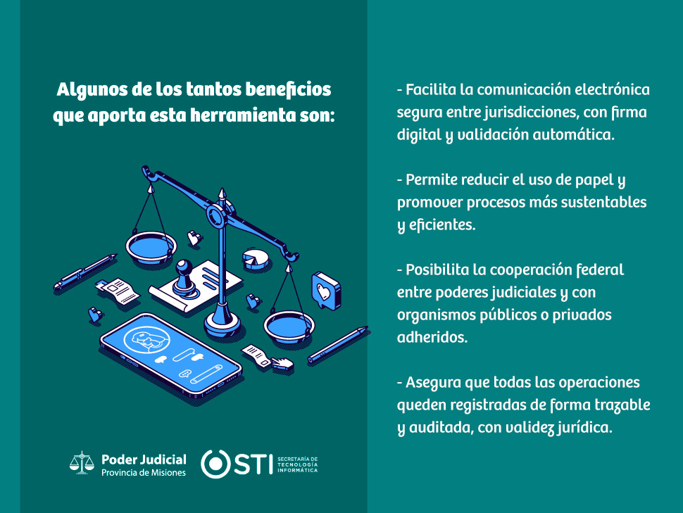 Algunos de los beneficios que aporta el Bus Federal de Justicia