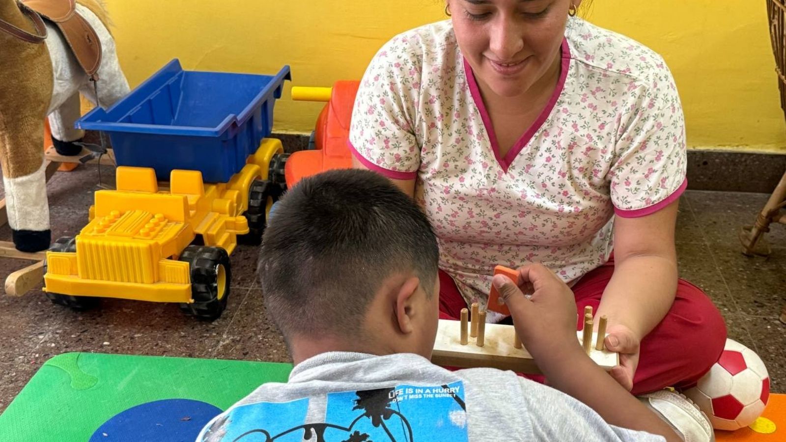 El niño atraviesa una situación de salud que requiere acompañamiento permanente