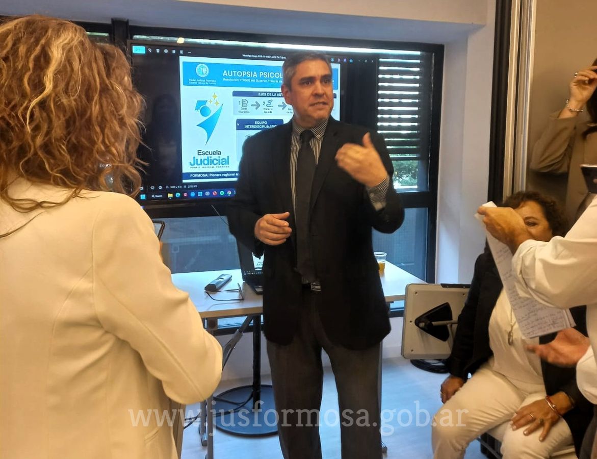 Herberto Fermín Espinosa, director de la Escuela Judicial