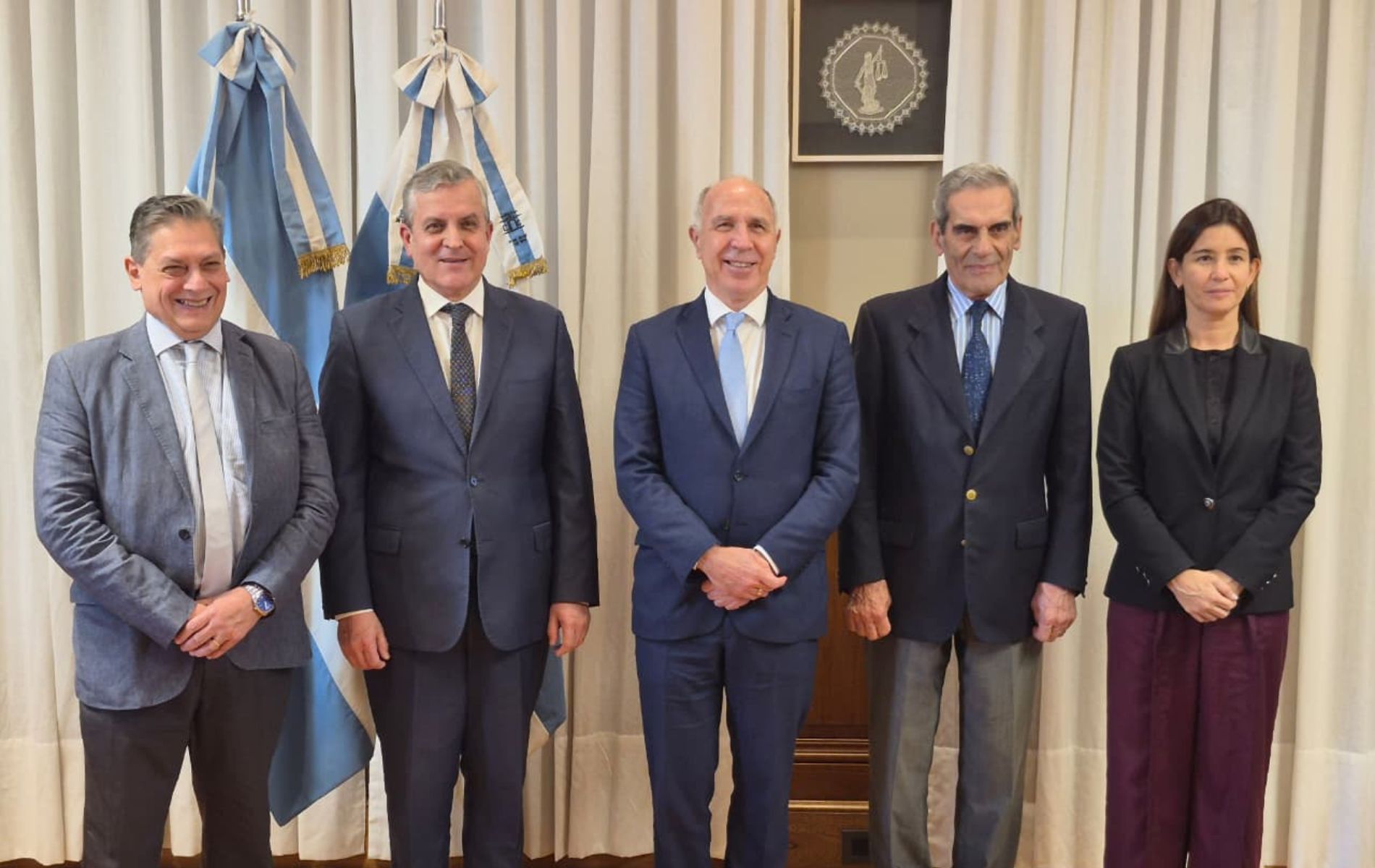 Visita protocolar de Ricardo Lorenzetti