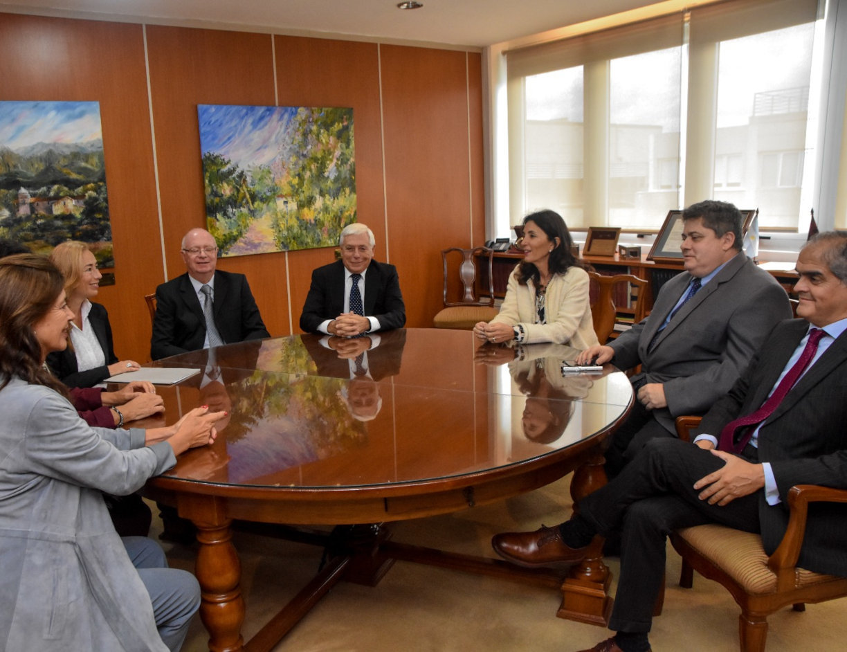 La Corte de Justicia recibió al Consejo Económico y Social