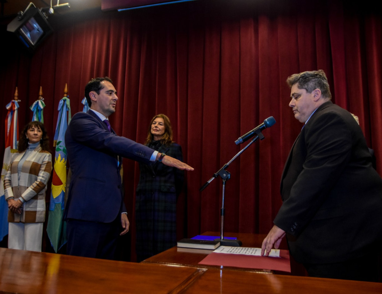 Juramento de Aldo Rubén Saravia