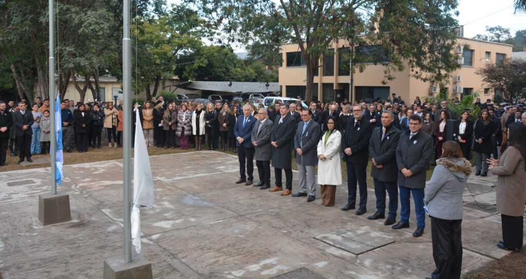 Acto institucional en el Centro Judicial San Pedro de Jujuy