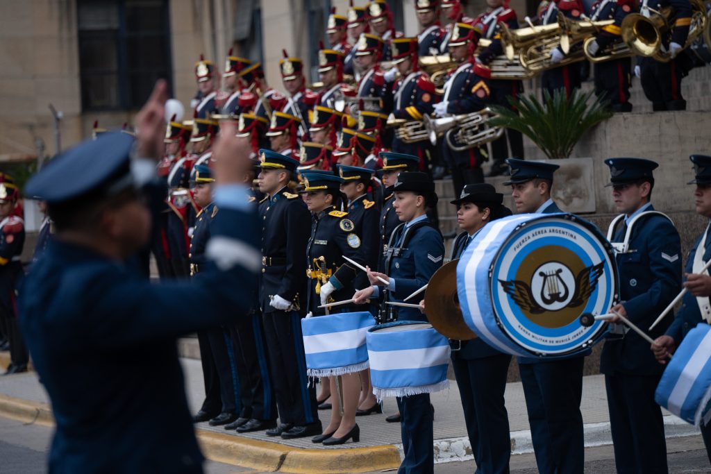 Acto en conmemoración de n nuevo aniversario de la Revolución de Mayo