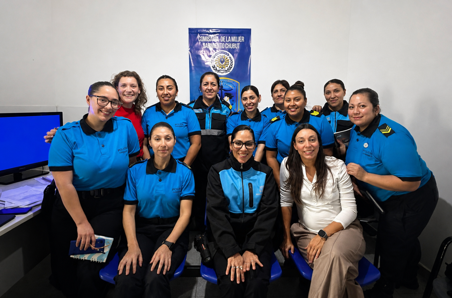 Estuvo destinado a integrantes de las Comisarías de la Mujer