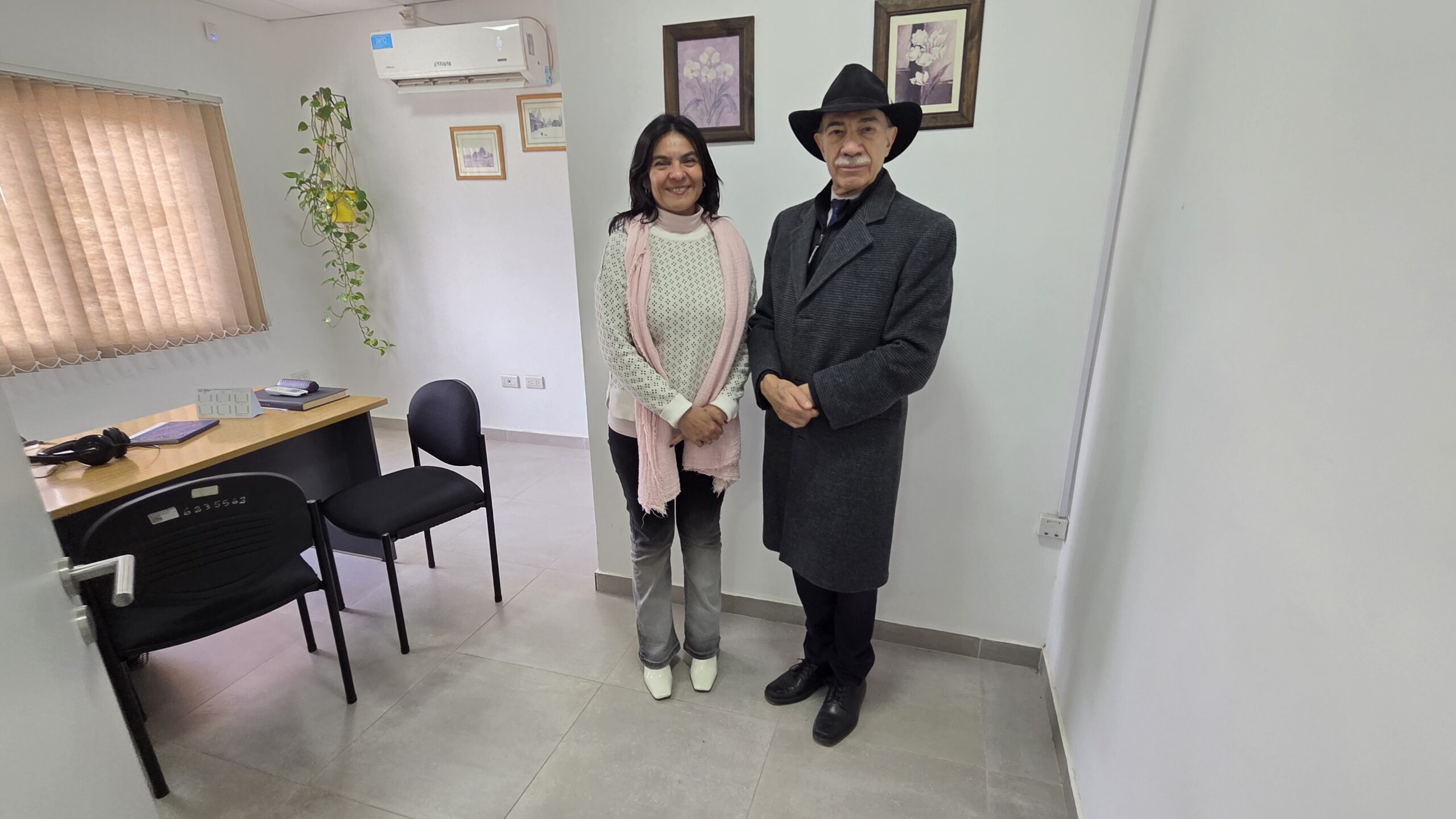 Andrea Godoy y José Valerio