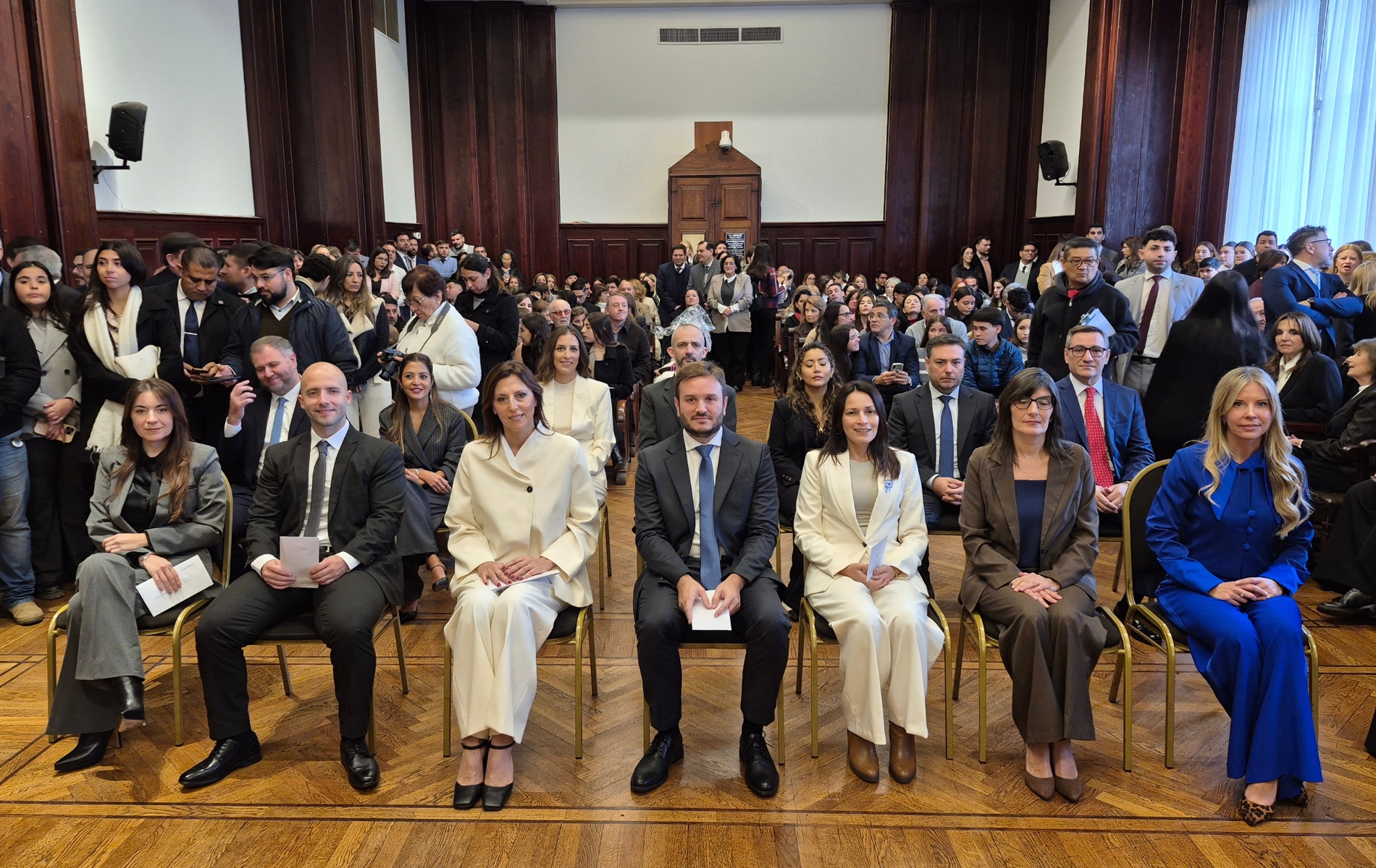 Se realizó en el Palacio de Tribunales