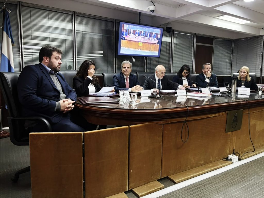 El acto tuvo lugar en la Sala de audiencias “Dr. Horacio V. Billoch Caride”