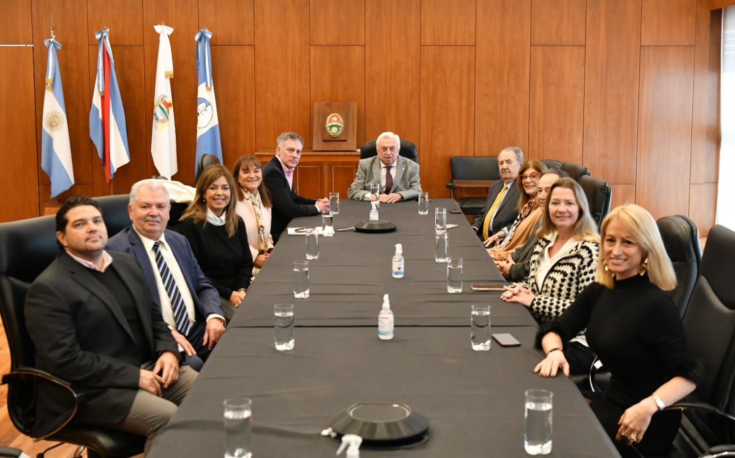 El encuentro se desarrolló en el Salón de Acuerdos