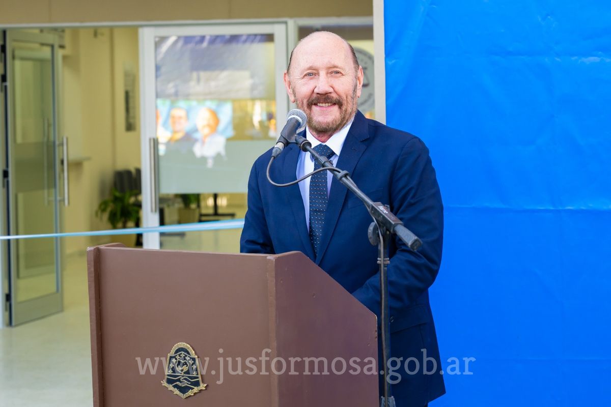 El gobernador Gildo Insfrán encabezó en Clorinda el acto de inauguración 