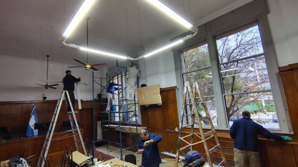 Están orientadas a optimizar la iluminación, climatización y acústica