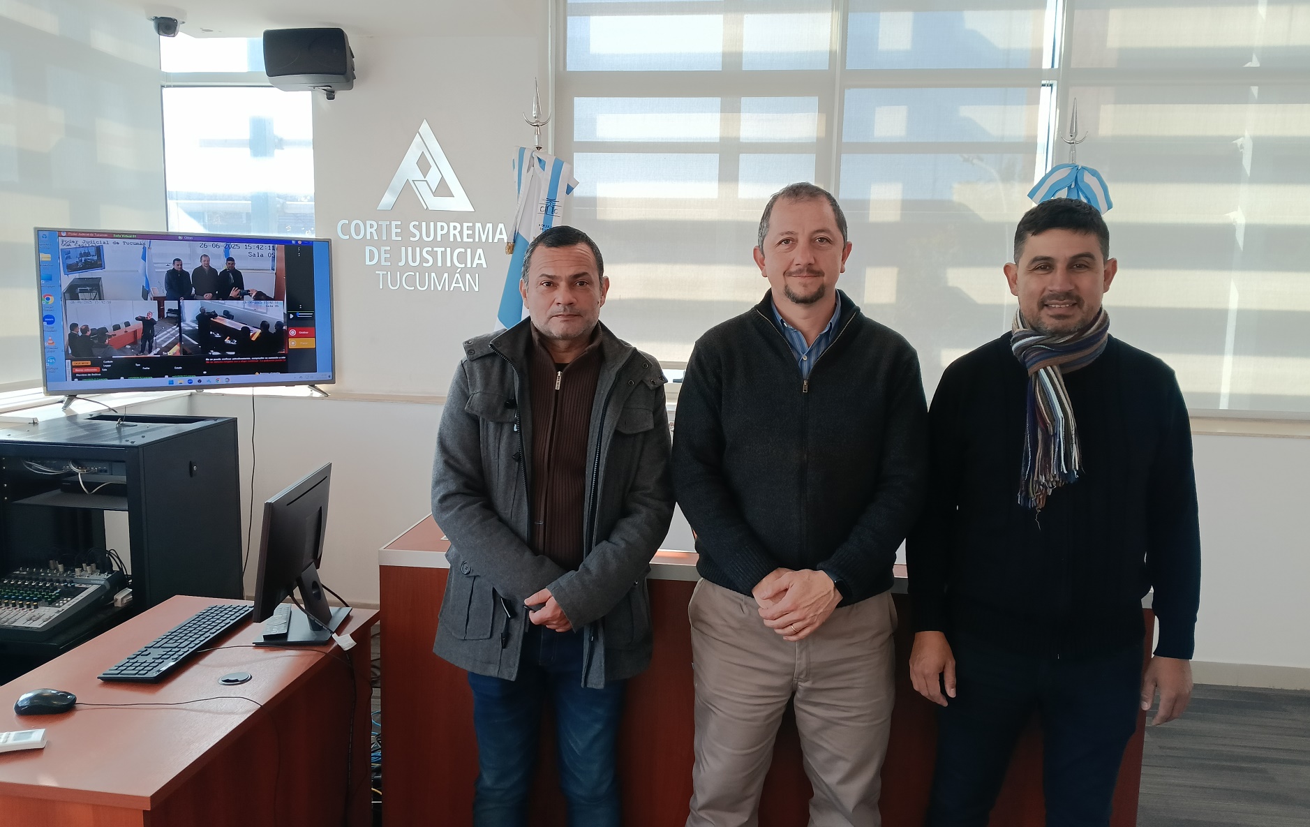 Visita de técnicos informáticos de la Justicia de Formosa 