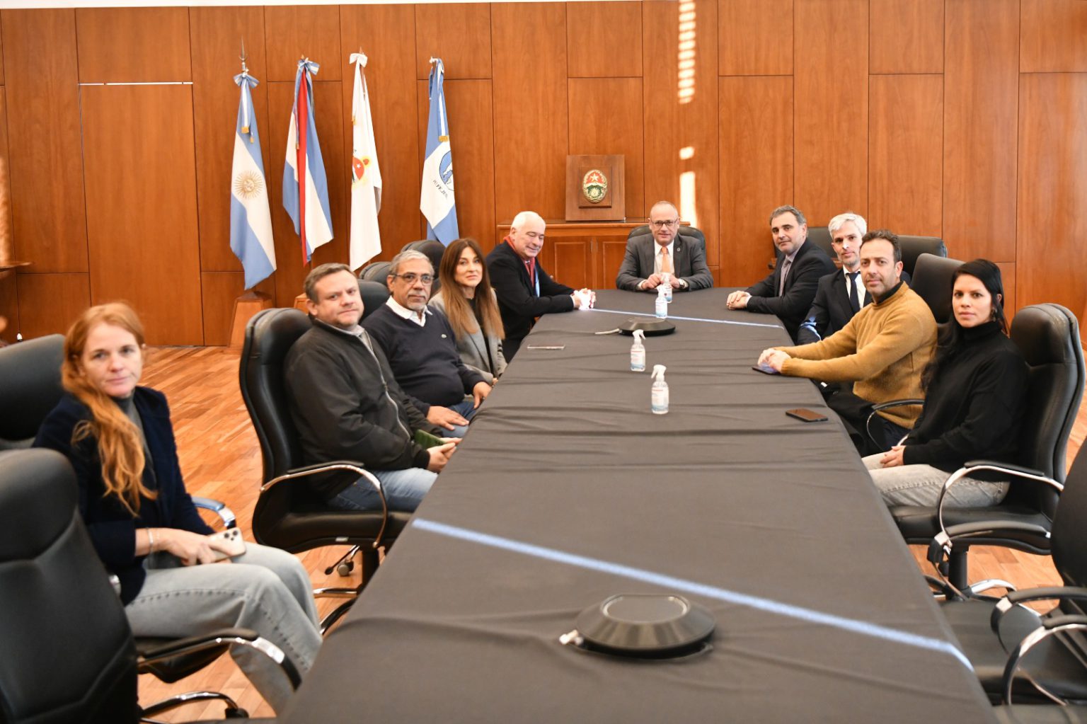 Fue en el Salón de Acuerdos