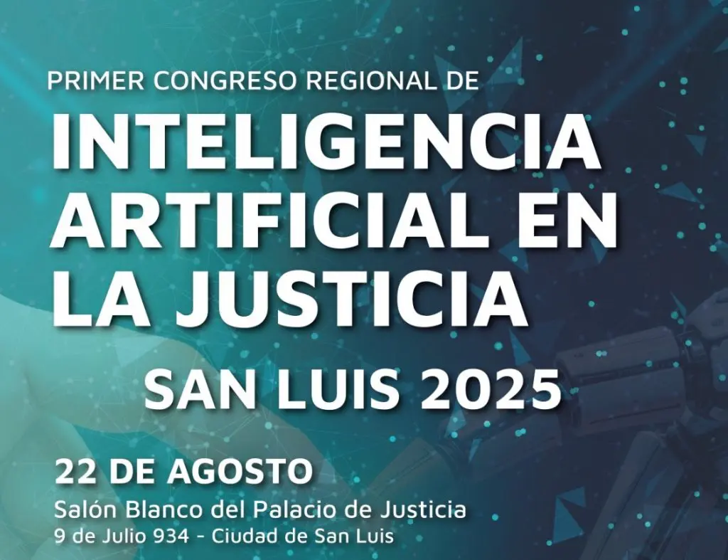1º Congreso regional de intelgencia artificial en la justicia
