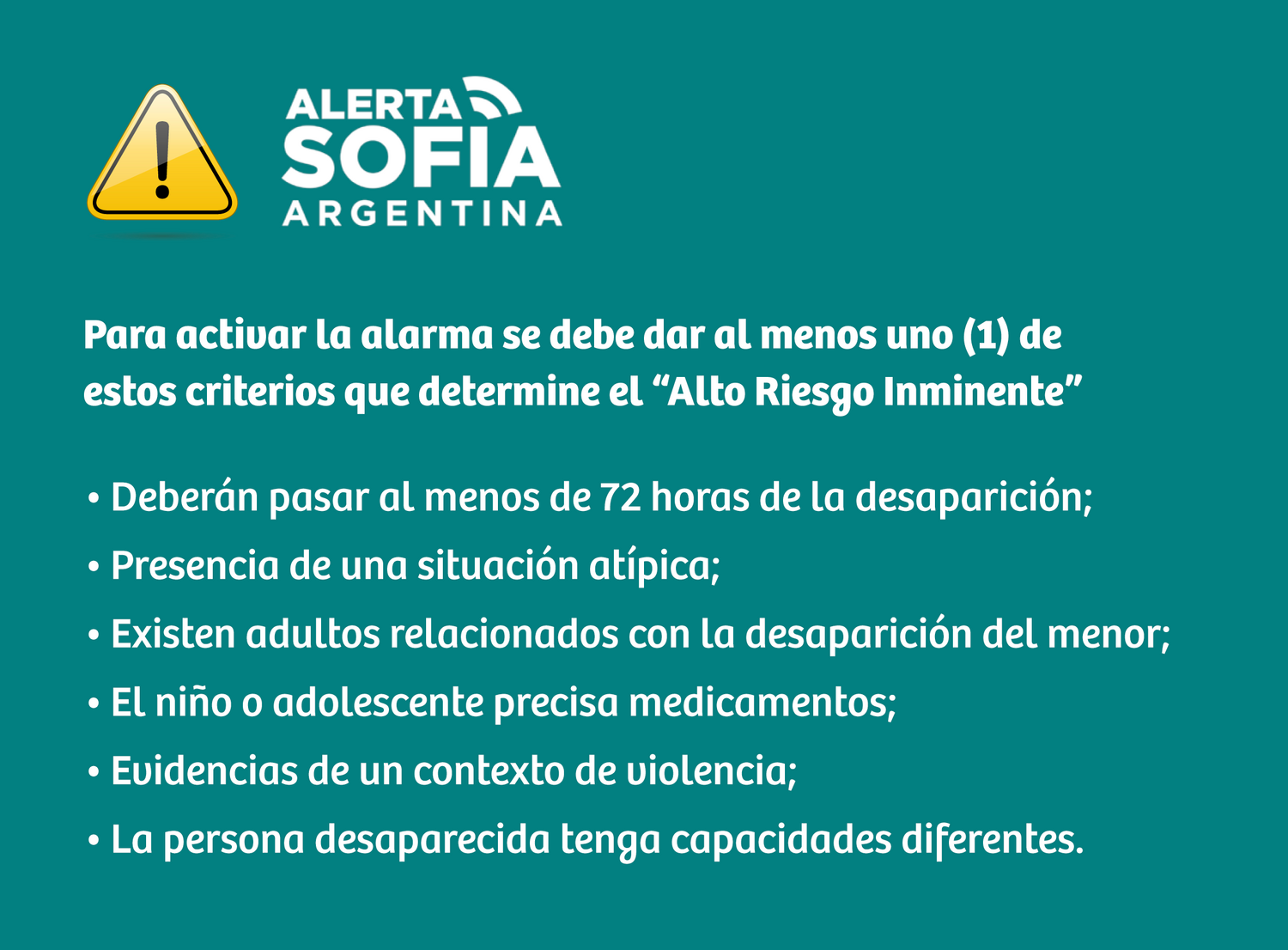 Alerta Sofía